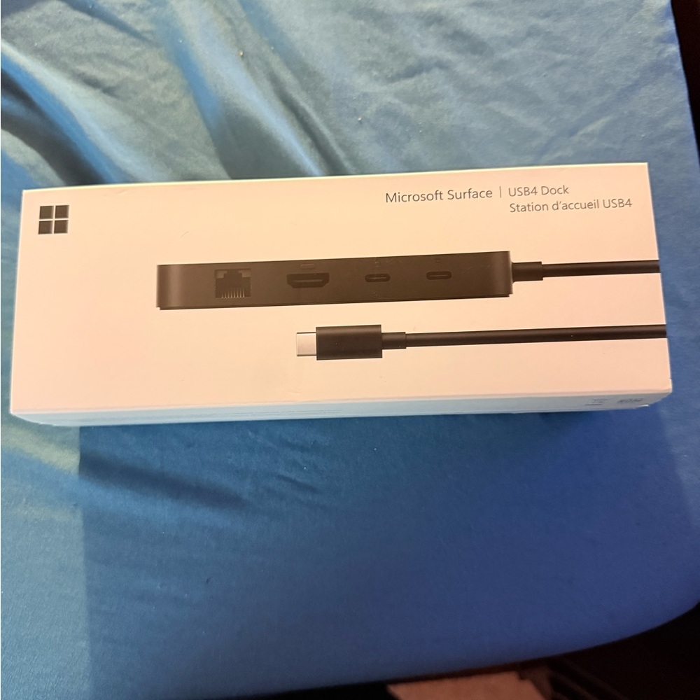 Microsoft Surface USB4 Dock in Black